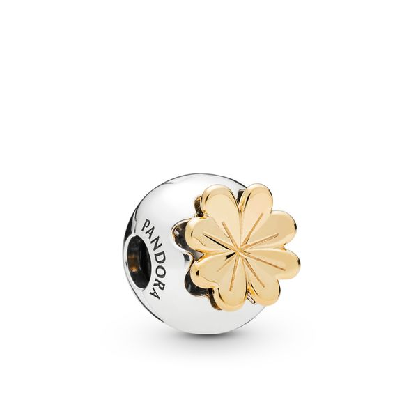 Clover clip in Pandora Shine Harmony Jewellers Grimsby, ON