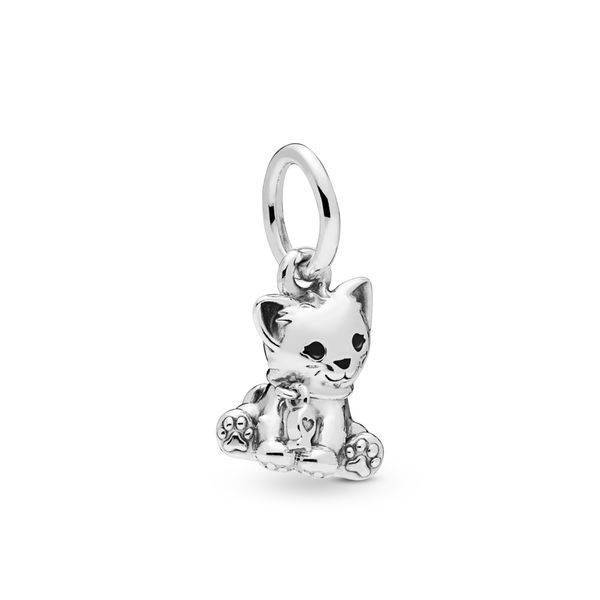 Cat silver dangle Harmony Jewellers Grimsby, ON