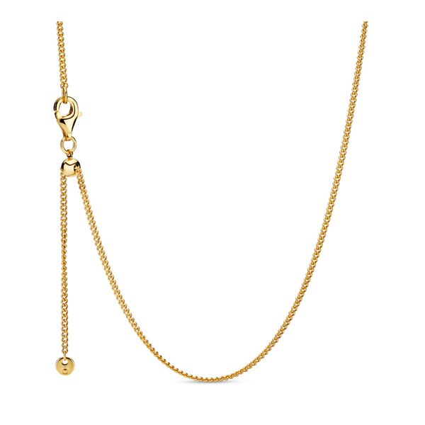 Pandora Shine necklace with sliding clasp Harmony Jewellers Grimsby, ON