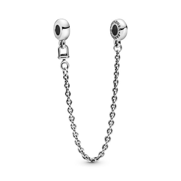 Safety Chain with silicone grip Sterling silver Harmony Jewellers Grimsby, ON