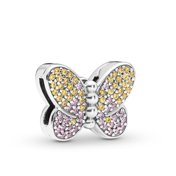 Pandora Reflexions butterfly clip charm in sterling silver Harmony Jewellers Grimsby, ON