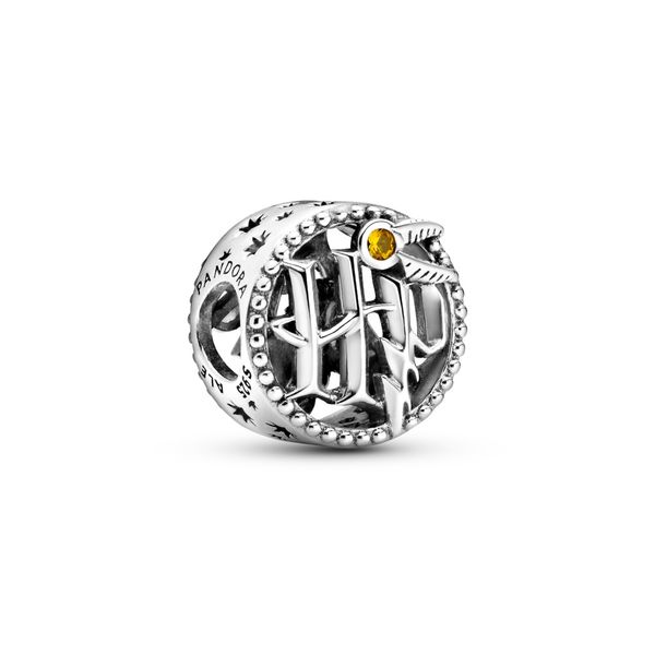 Harry Potter sterling silver charm with honey coloured crystal Harmony Jewellers Grimsby, ON