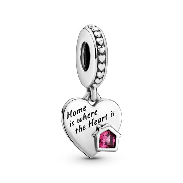 House and heart sterling silver dangle Harmony Jewellers Grimsby, ON
