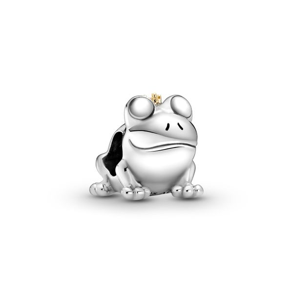 Frog sterling silver and 14k gold charm Harmony Jewellers Grimsby, ON