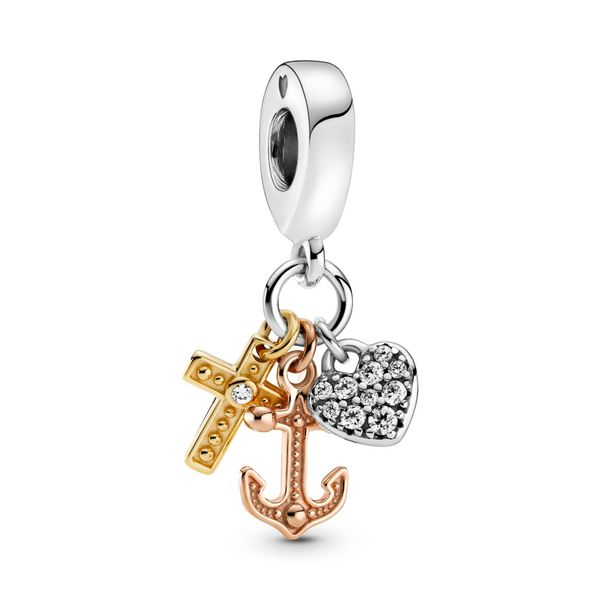 Anchor, heart and cross in sterling silver Harmony Jewellers Grimsby, ON
