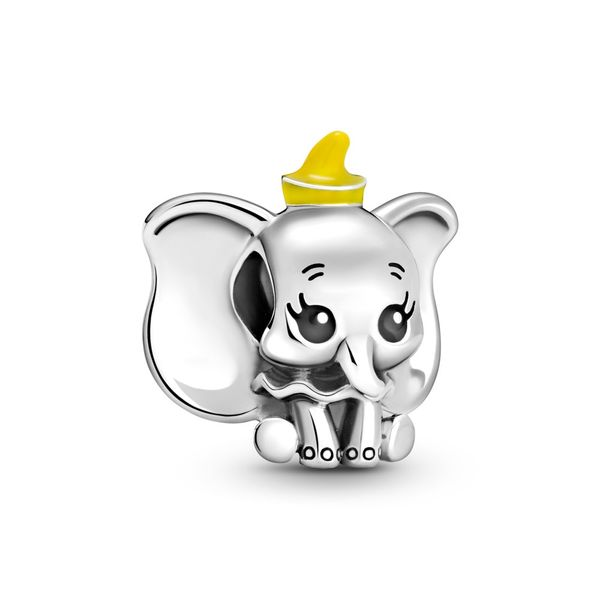 Disney Dumbo sterling silver charm with black Harmony Jewellers Grimsby, ON