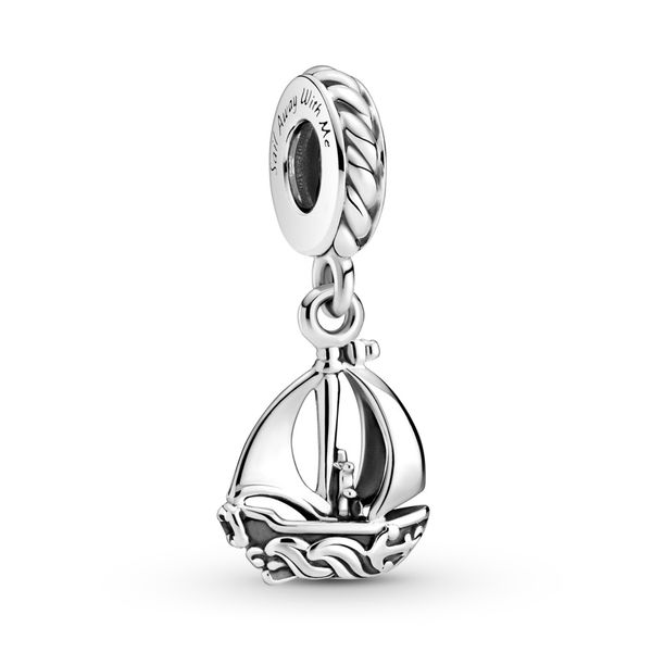 Sail boat sterling silver dangle Harmony Jewellers Grimsby, ON