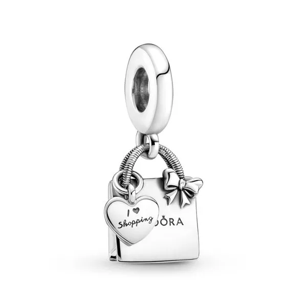 Pandora shopping bag sterling silver dangle Harmony Jewellers Grimsby, ON