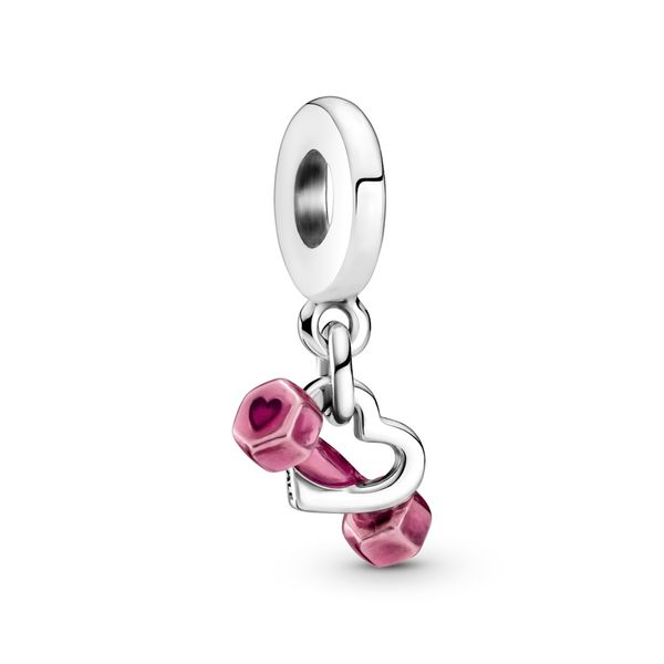 Dumbbell sterling silver dangle Harmony Jewellers Grimsby, ON