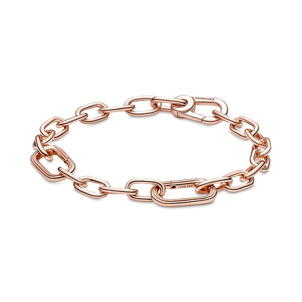 14k Rose gold-plated link bracelet Harmony Jewellers Grimsby, ON