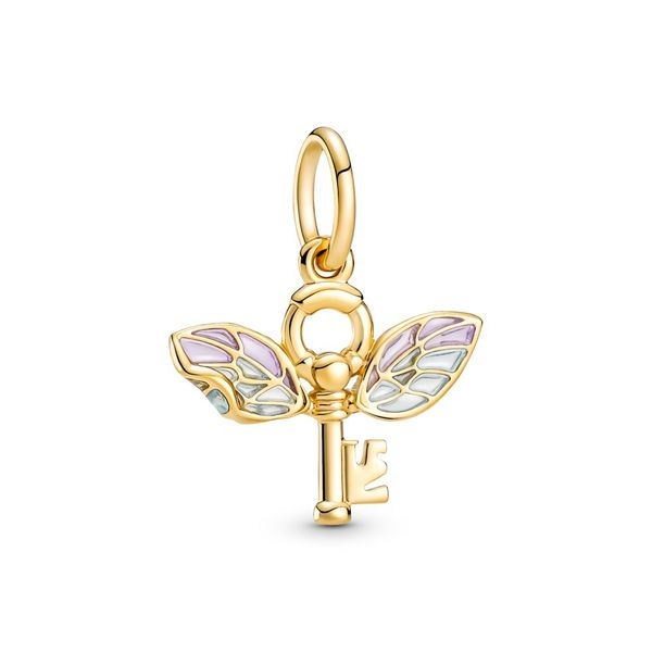 Harry Potter Winged key 14k gold-plated pendant Harmony Jewellers Grimsby, ON