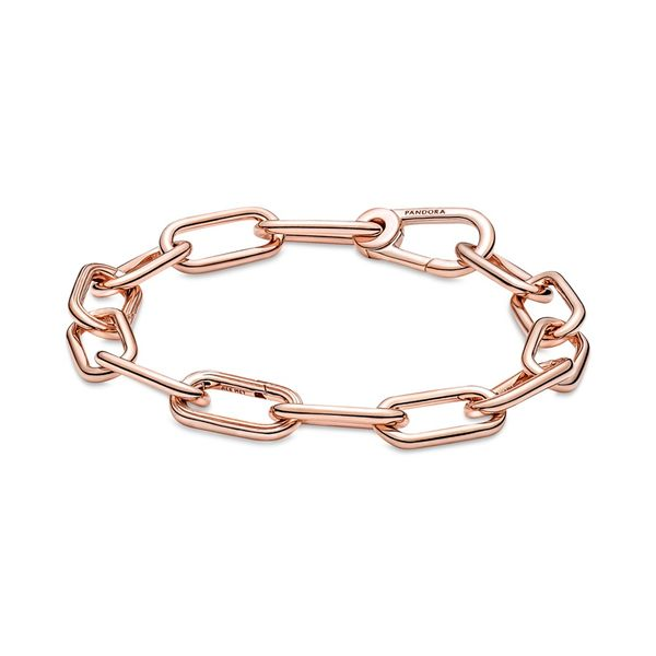 14k Rose gold-plated link bracelet Harmony Jewellers Grimsby, ON