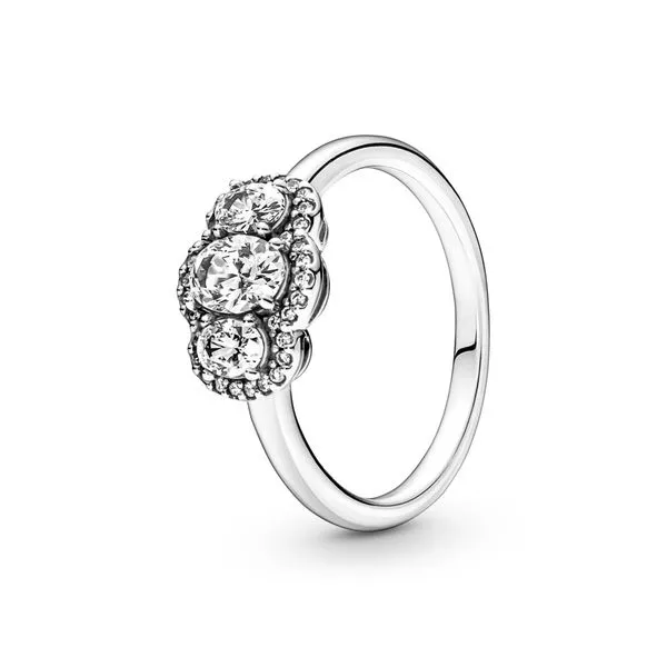 Sterling silver ring with clear cubic zirconia Harmony Jewellers Grimsby, ON