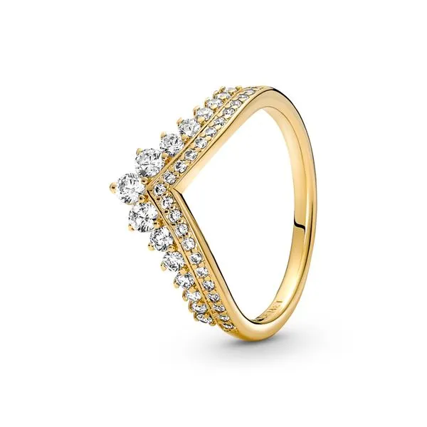 Tiara wishbone 14k gold-plated ring Harmony Jewellers Grimsby, ON