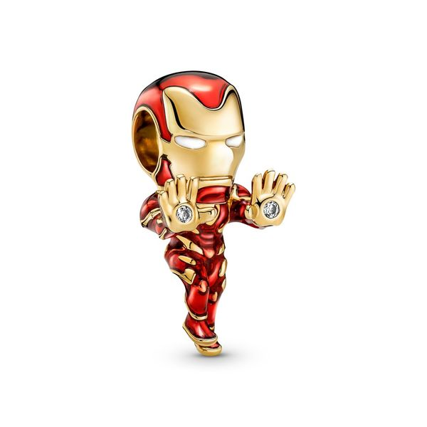 Marvel Iron Man 14k gold-plated charm Harmony Jewellers Grimsby, ON