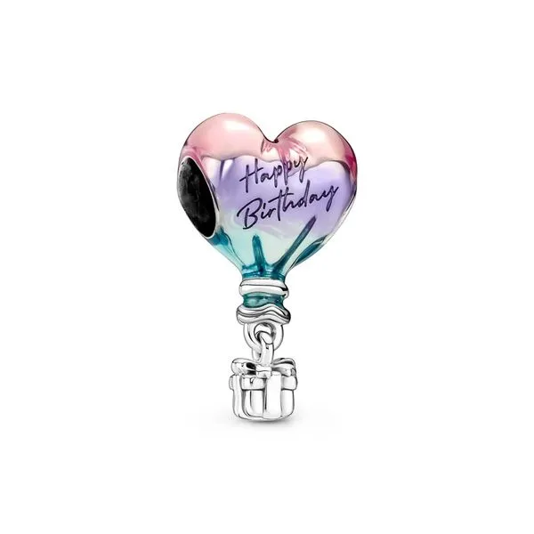 Happy Birthday balloon sterling silver charm Harmony Jewellers Grimsby, ON