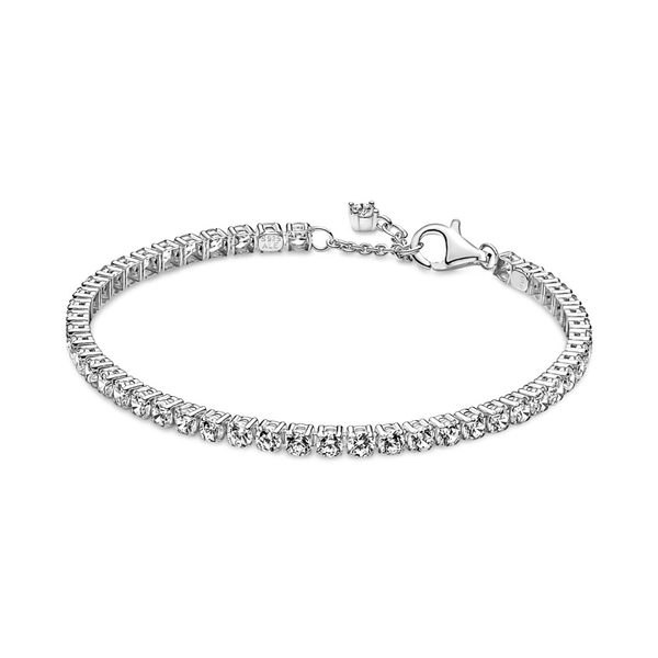 Sterling silver bracelet with clear cubic zirconia Harmony Jewellers Grimsby, ON