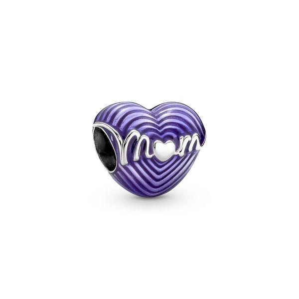Heart Mom sterling silver charm Harmony Jewellers Grimsby, ON