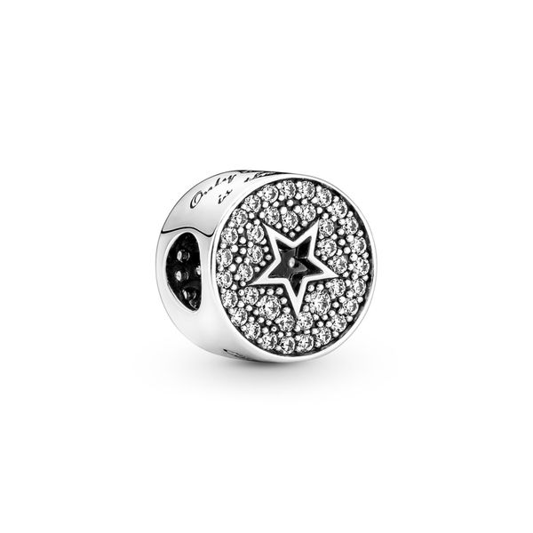 Congrats sterling silver charm with clear cubic zirconia Harmony Jewellers Grimsby, ON