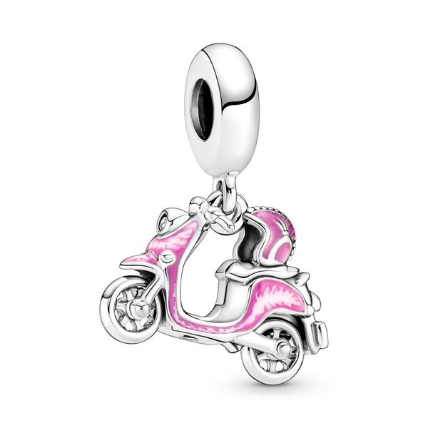 Scooter with spinning wheels sterling silver Harmony Jewellers Grimsby, ON