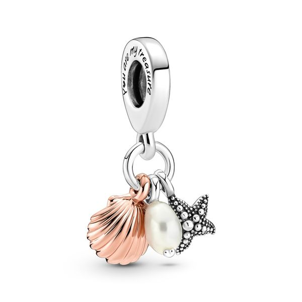 Starfish, pearl and shell sterling silver Harmony Jewellers Grimsby, ON