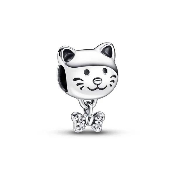 Pet Cat & Bow Charm Harmony Jewellers Grimsby, ON