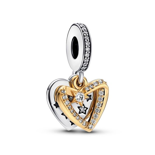 Heart sterling silver and 14k gold-plated Harmony Jewellers Grimsby, ON