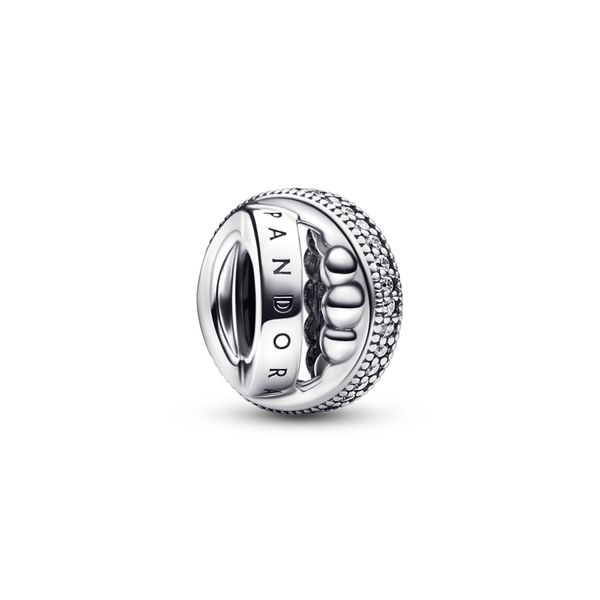 Pandora logo sterling silver charm Harmony Jewellers Grimsby, ON