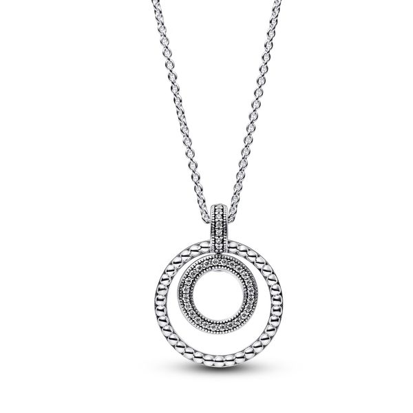 Pandora logo sterling silver pendant Harmony Jewellers Grimsby, ON