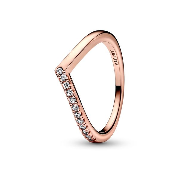 Wishbone 14k rose gold-plated ring Harmony Jewellers Grimsby, ON