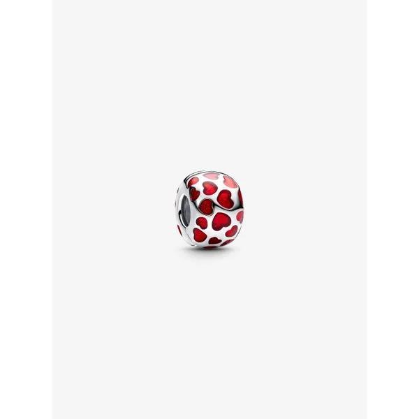 Hearts Round Clip Charm Harmony Jewellers Grimsby, ON
