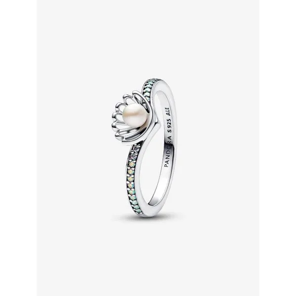 Disney Princess Ariel Shell Treated Freshwater Cultured Pearl Ring Harmony Jewellers Grimsby, ON