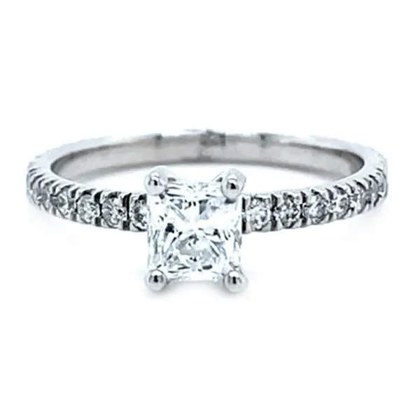 1 1/0CTW Radiant Cut Diamond Engagement Ring - Propose Tonight! similar item image