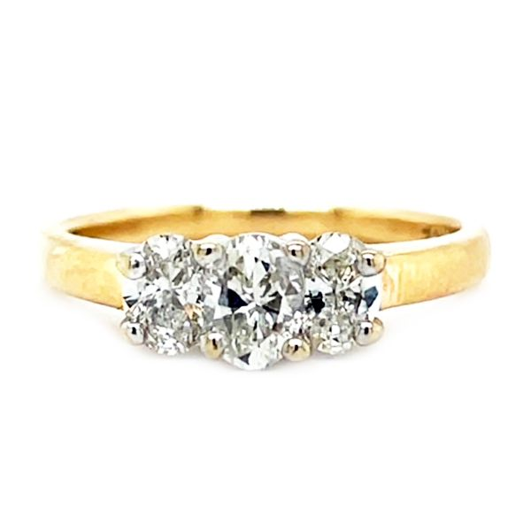 1CTW 3-Stone Oval Engagement Ring - Propose Tonight! Harris Jeweler Troy, OH