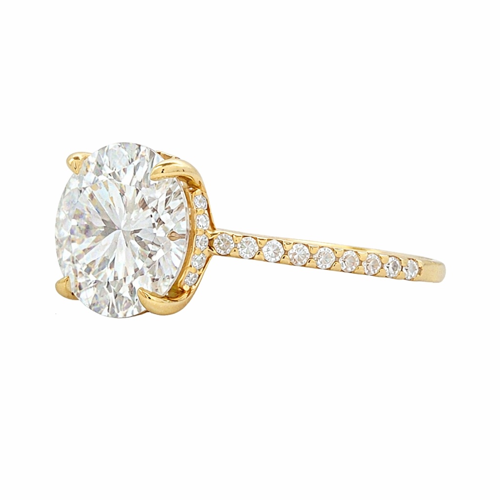 7 3/4CTW Custom Engagement Ring - Popose Tonight! Image 2 Harris Jeweler Troy, OH