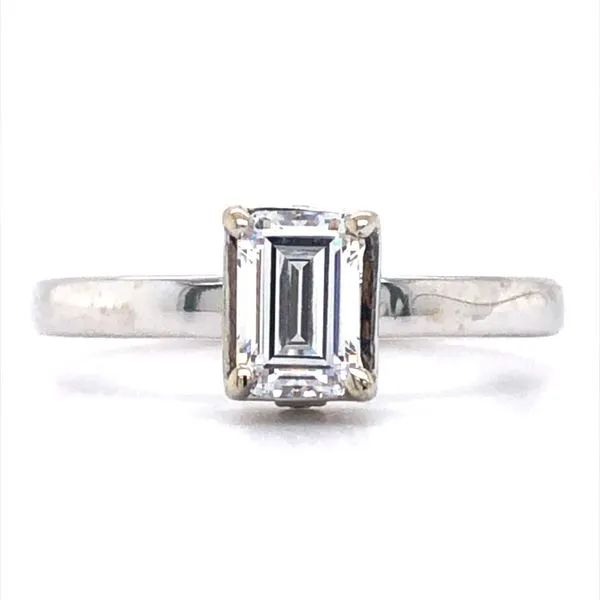 Custom Emerald Cut Solitaire Diamond Engagement Ring - Propose Tonight! Harris Jeweler Troy, OH