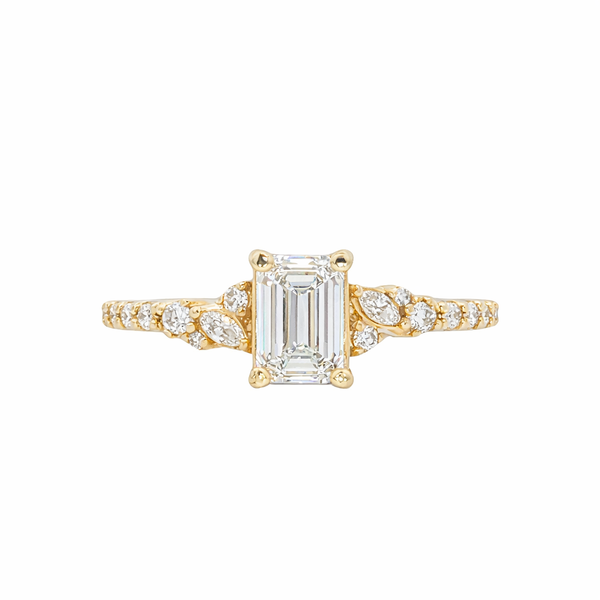 Emerald Cut Diamond Engagement Ring - Propose Tonight! Harris Jeweler Troy, OH