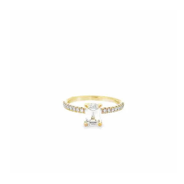 Emerald Cut Diamond Engagement Ring - Propose Tonight! Harris Jeweler Troy, OH
