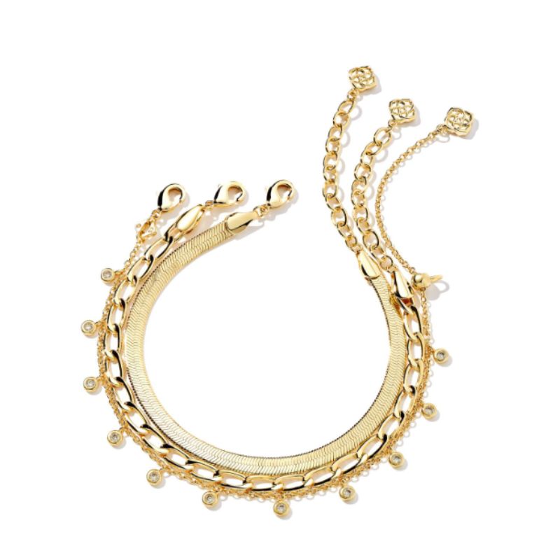 Kedra Scott Kassie Set of 3 Bracelets Harris Jeweler Troy, OH