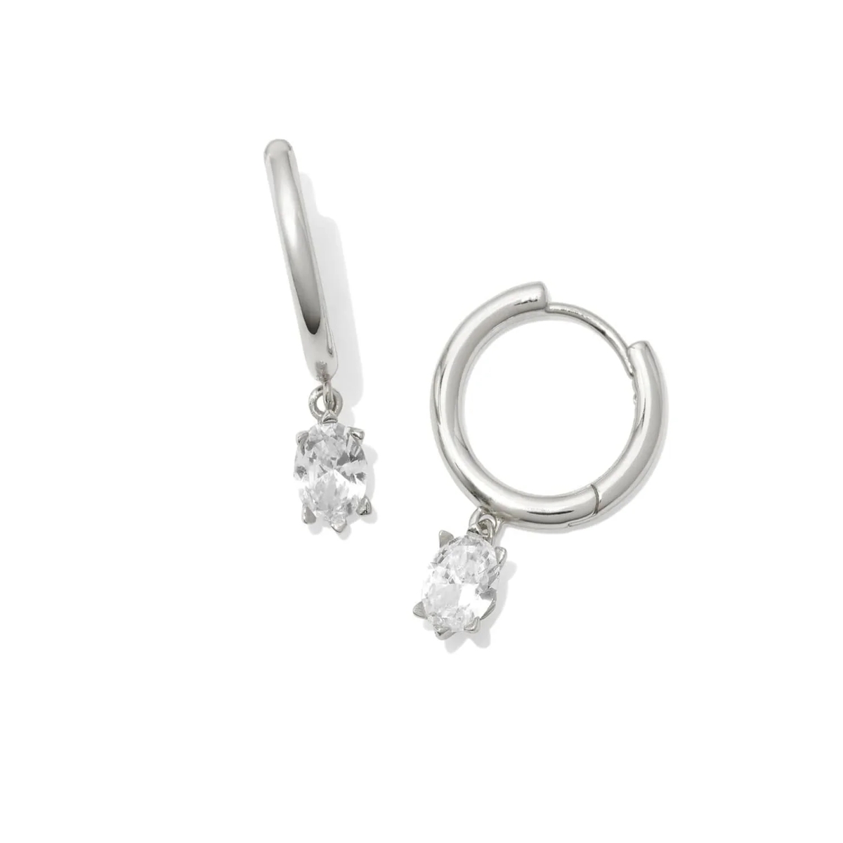 KENDRA Brass Silver Earrings Harris Jeweler Troy, OH