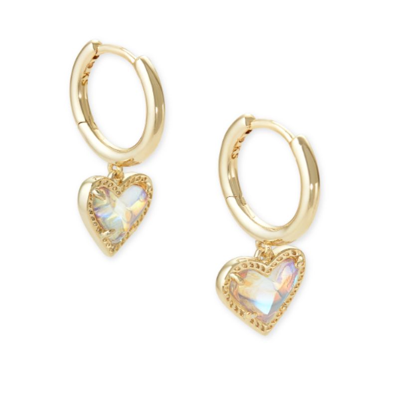 KENDRA Brass Silver Earrings Harris Jeweler Troy, OH
