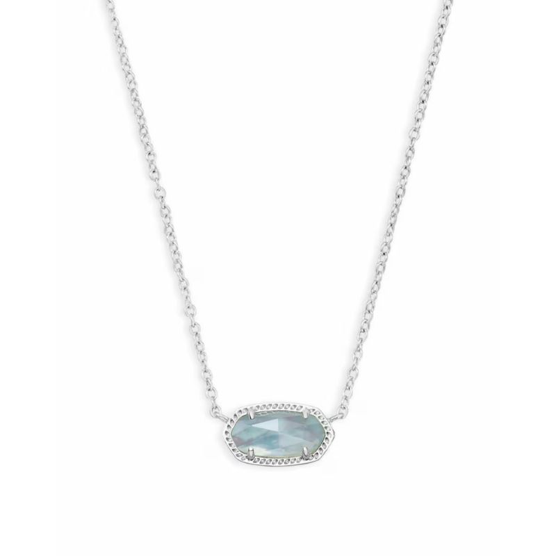 KENDRA Brass Silver Pendant Harris Jeweler Troy, OH