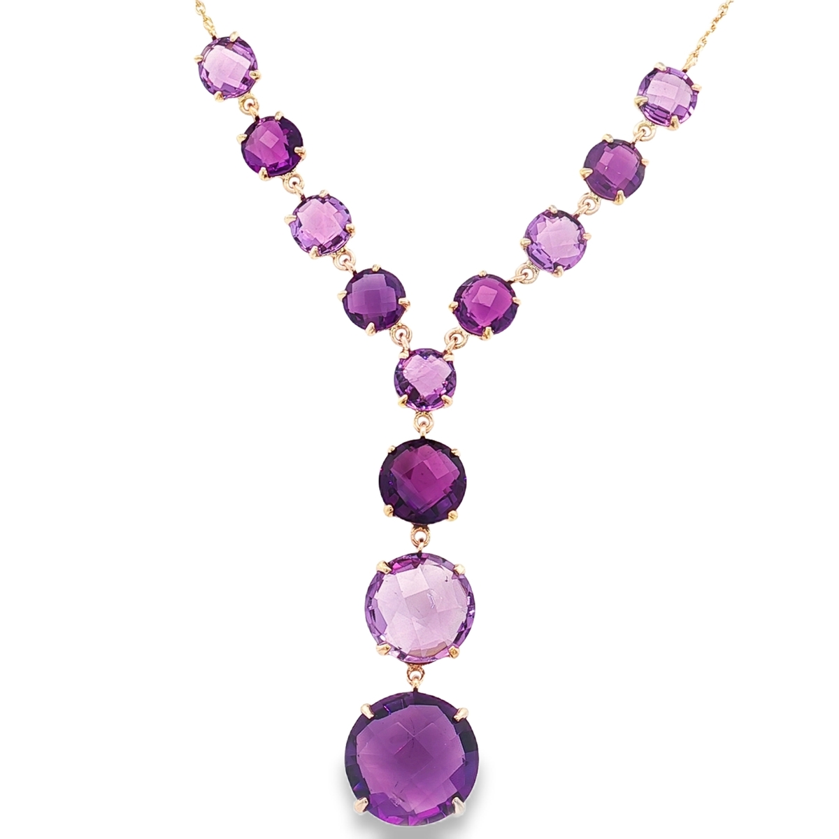 RYAN 14K Yellow Gold Colored Stone Pendant Harris Jeweler Troy, OH