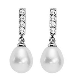 Pearl Drop Earrings Harris Jeweler Troy, OH