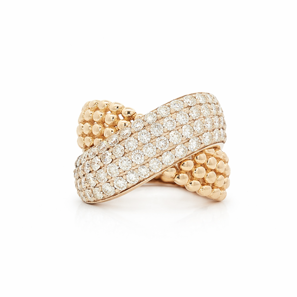 RYAN 14K Yellow Gold Diamond Fashion Ring Harris Jeweler Troy, OH