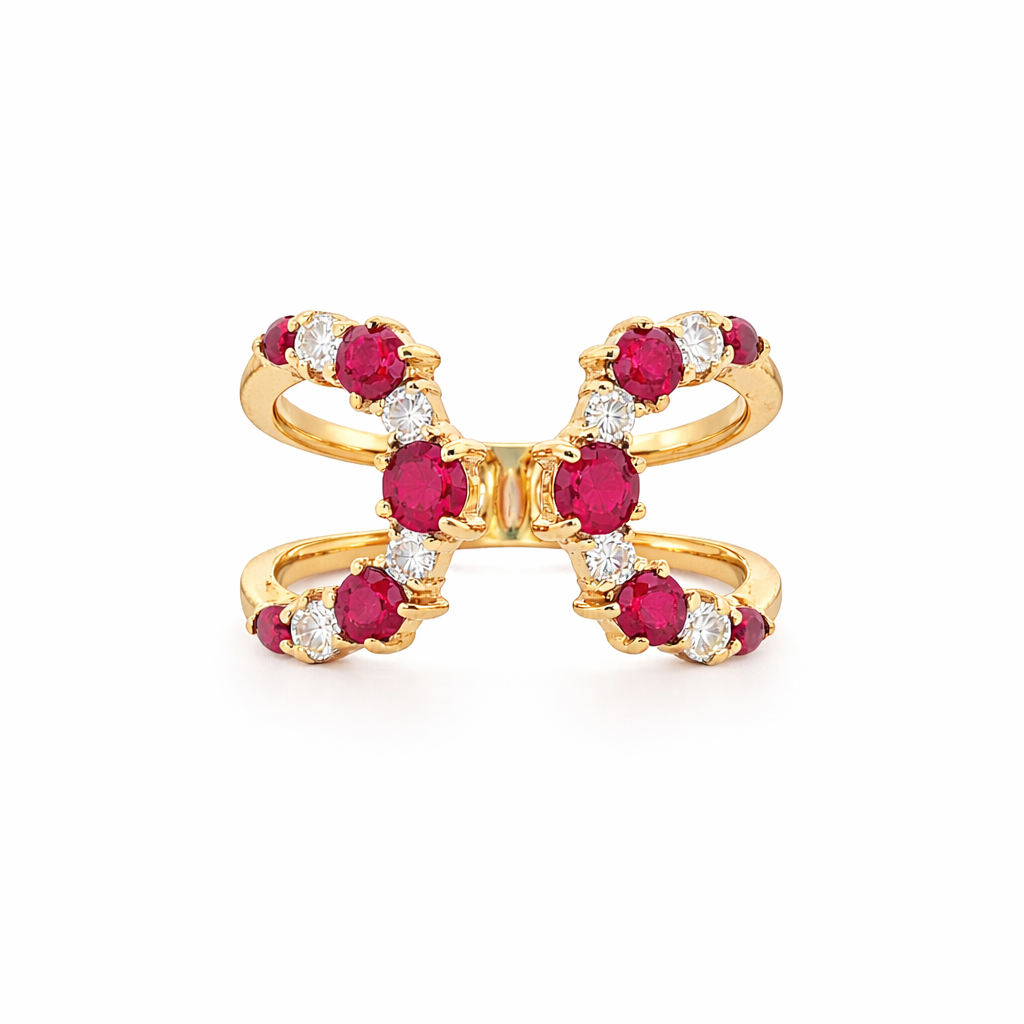 RYAN 14K Yellow Gold Colored Stone Ring Harris Jeweler Troy, OH