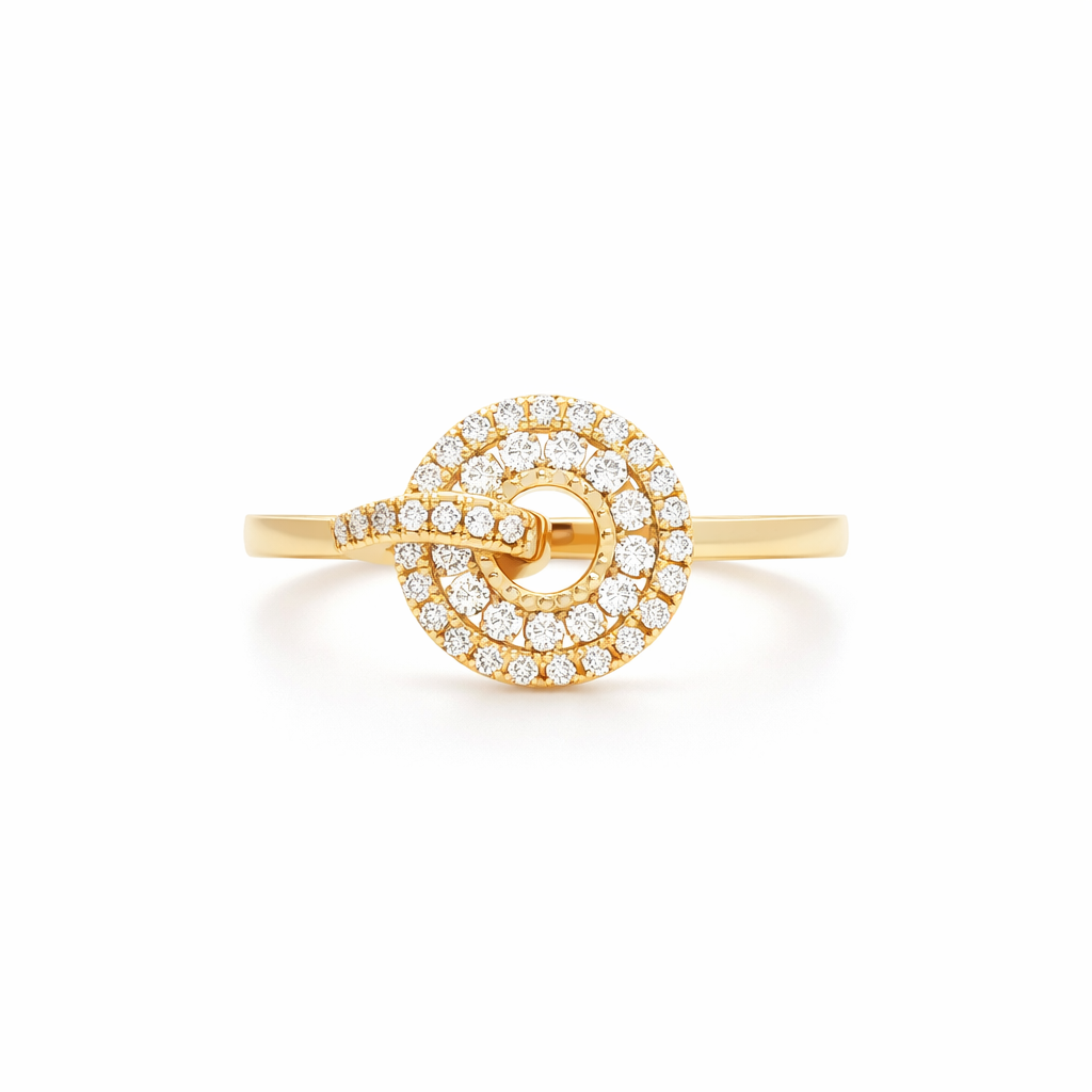 RYAN 14K Yellow Gold Diamond Fashion Ring Harris Jeweler Troy, OH