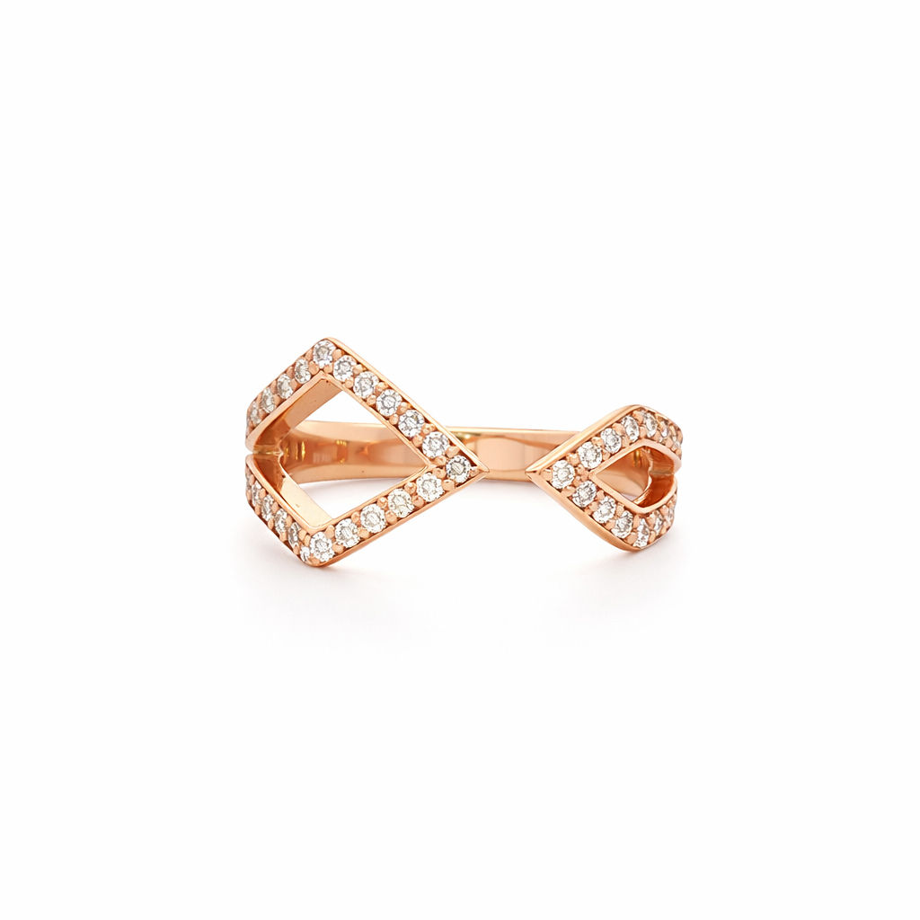RYAN 14K Rose Gold Diamond Fashion Ring Harris Jeweler Troy, OH