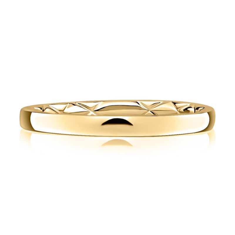 AJAFFE 14K Yellow Gold Gold Women's Wedding Band Harris Jeweler Troy, OH