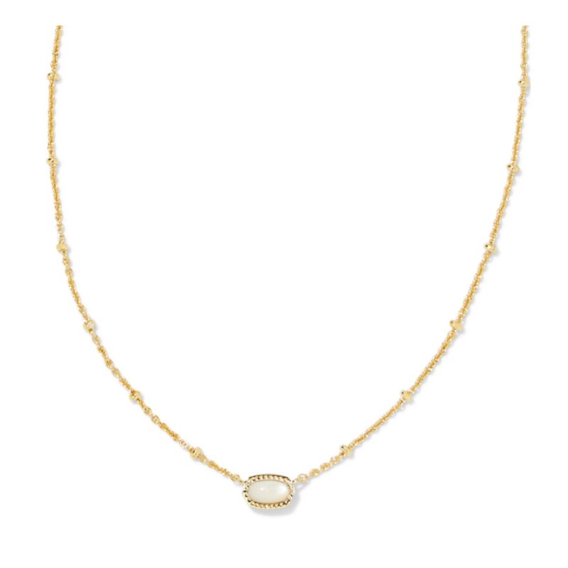 KENDRA Brass Silver Pendant Harris Jeweler Troy, OH